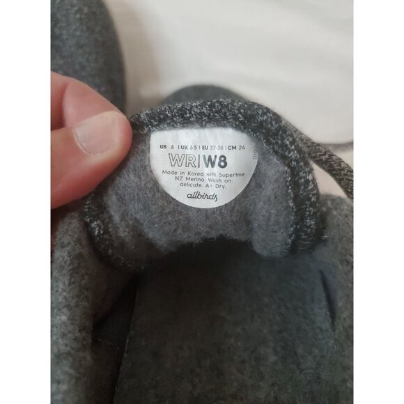 Allbirds Womens 8 Wool Runner Sustainable Minimalist Merino Wool Comfort Sneaker - Picture 11 of 11